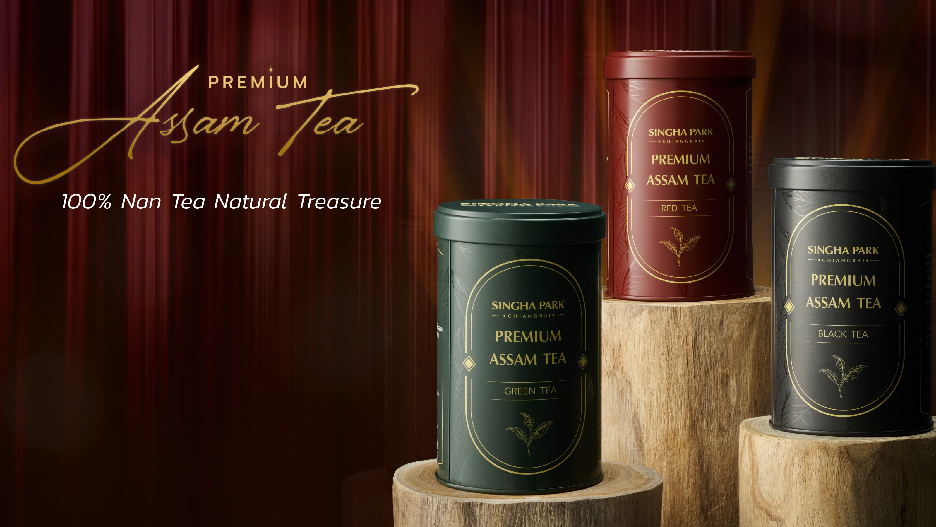 Premium Assam Tea 100% Nan Tea Natural Treasure